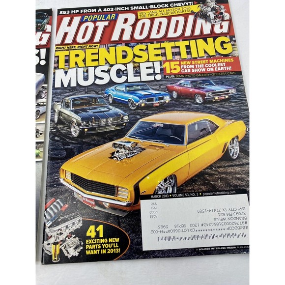Hot Rodding Magazine, March/April 2013, Trendsetting Muscle!, Pro Projects - Picture 2 of 14
